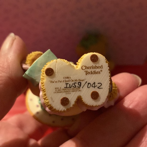 Set of 2 Cherished Teddies Halloween Clown Costume and Pumpkin Bears - Picture 3 of 4